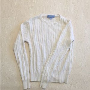 J. McLaughlin Cable Sweater